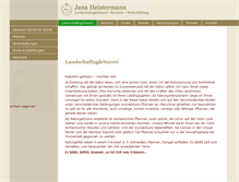 Tablet Screenshot of janaheistermann.com